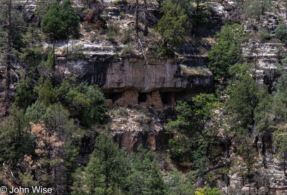 Walnut Canyon National Monument in Flagstaff, Arizona