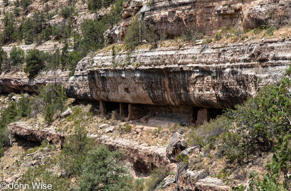 Walnut Canyon National Monument in Flagstaff, Arizona