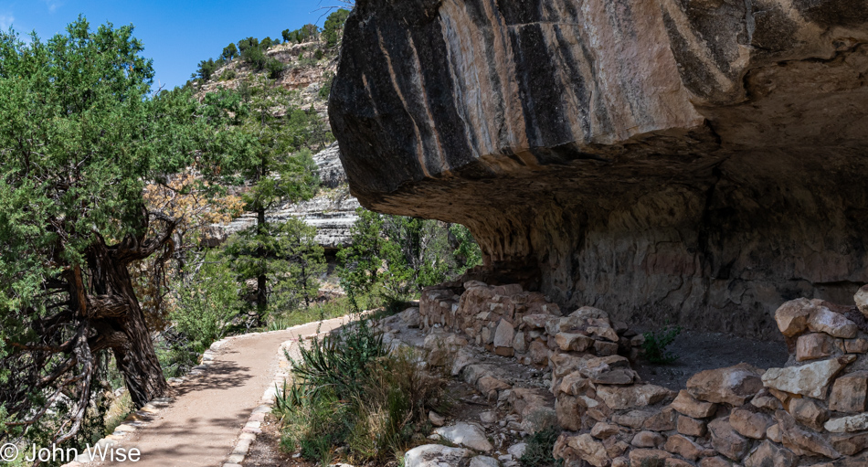 Walnut Canyon National Monument in Flagstaff, Arizona