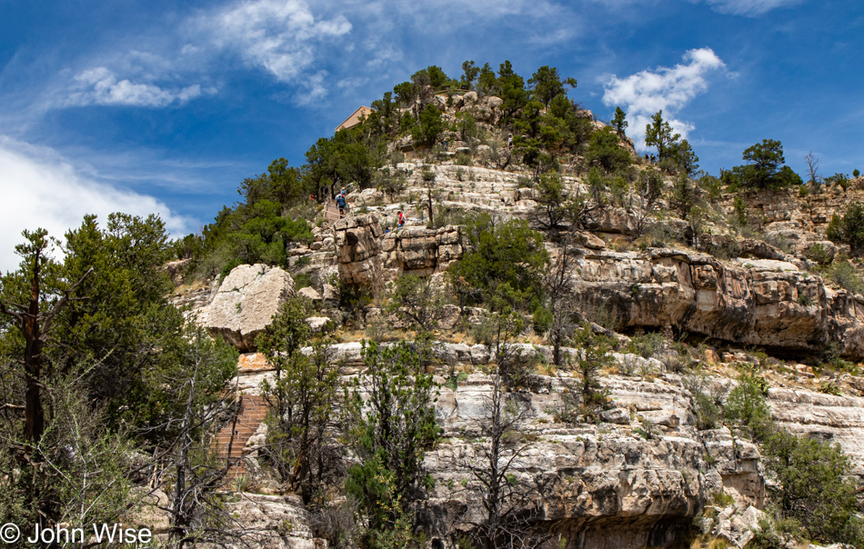 Walnut Canyon National Monument in Flagstaff, Arizona