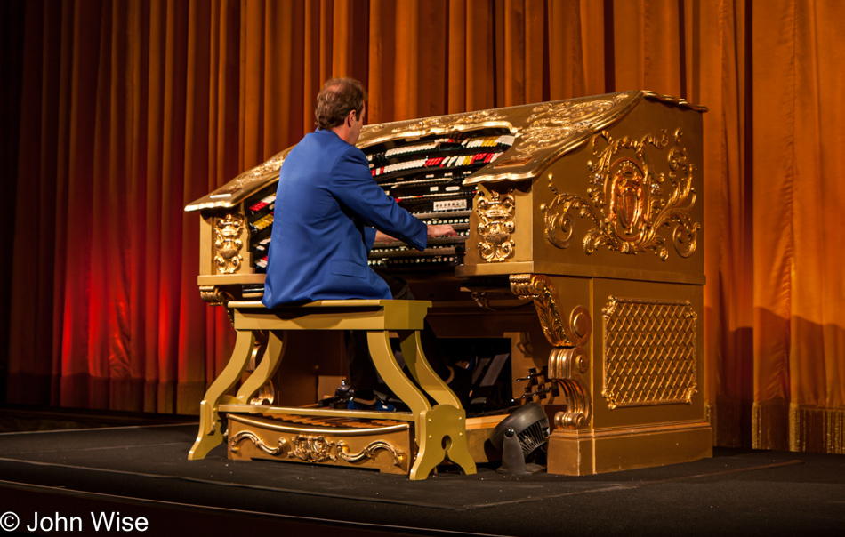 Organist at El Capitan Theater in Hollywood, California