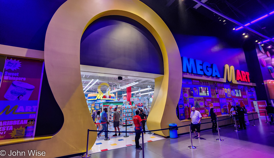 Meow Wolf's Mega Mart in Las Vegas, Nevada