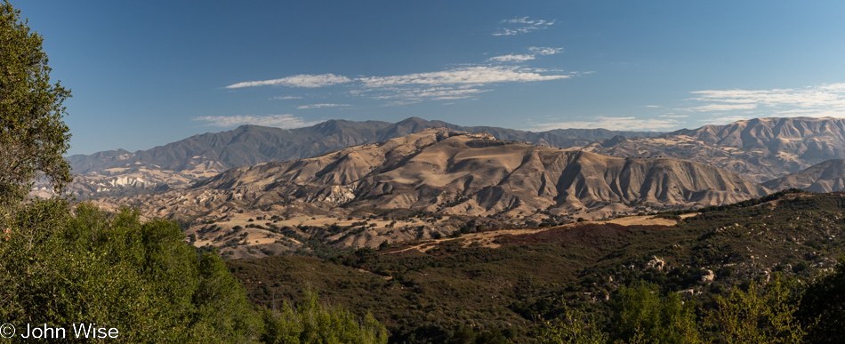 Goleta San Marcos Rd Vista Point on Route 154 in Santa Barbara, California