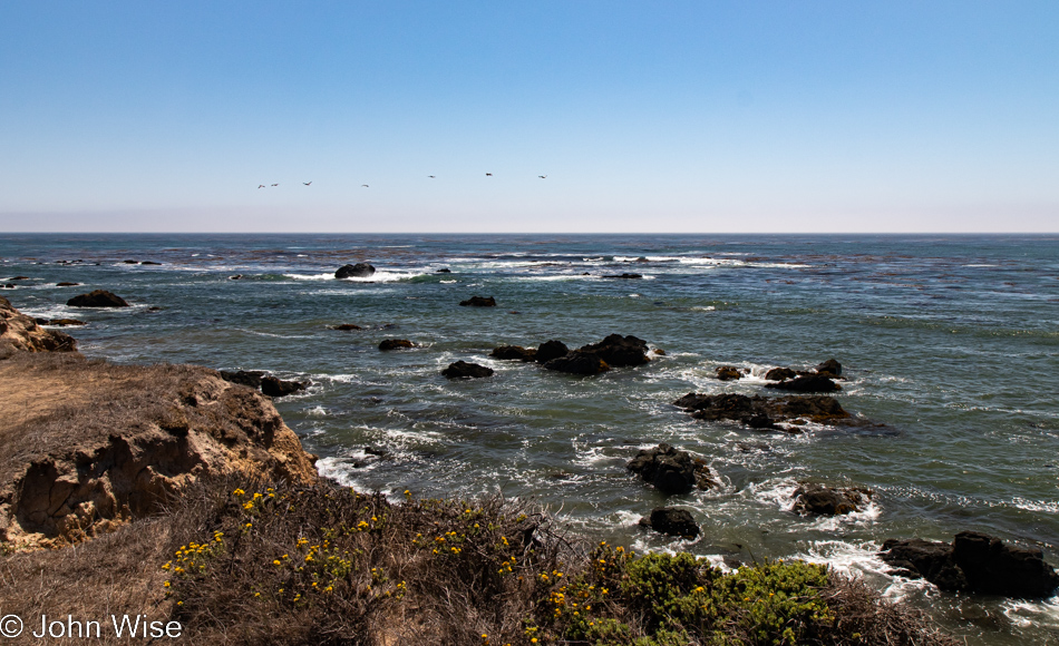 San Simeon on Highway 1, California