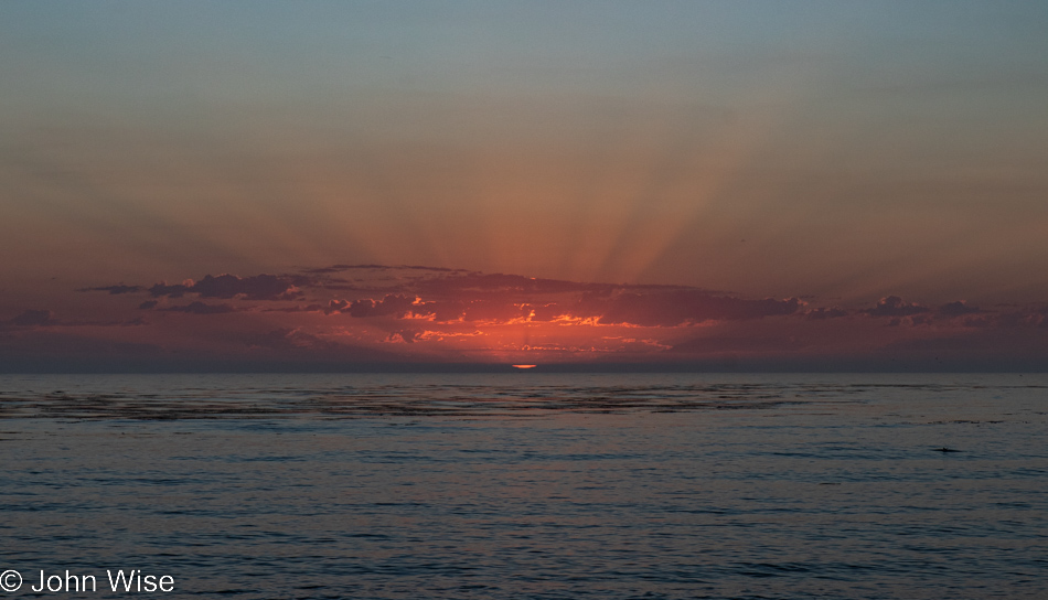 Sunset in Cambria, California