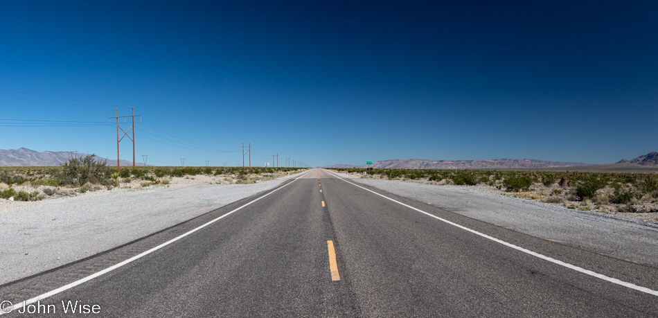 Highway 93 north of Las Vegas, Nevada