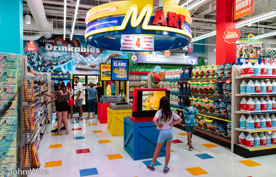 Meow Wolf's Mega Mart in Las Vegas, Nevada