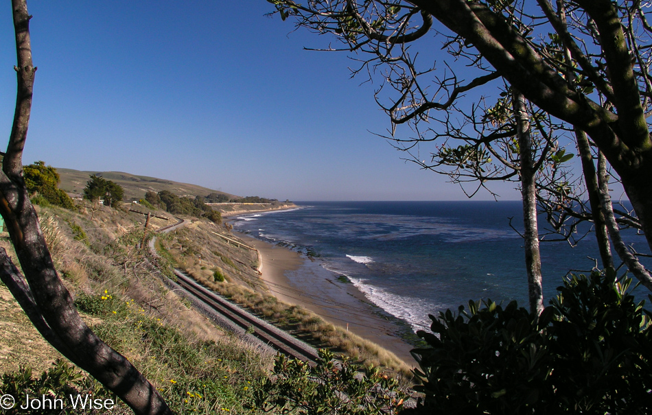 Beach on the Santa Barbara Coast in California