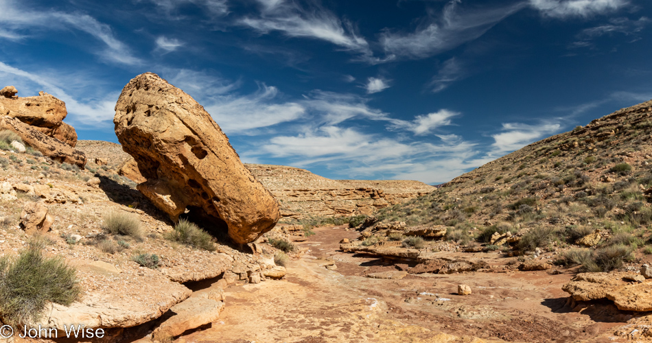 Soap Creek Trail between Vermilion Cliffs National Monument and the Grand Canyon in Arizona