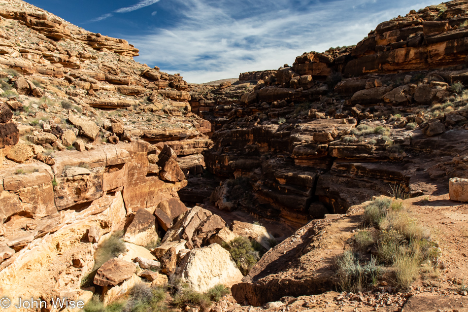 Soap Creek Trail between Vermilion Cliffs National Monument and the Grand Canyon in Arizona