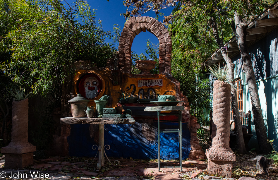 The Pompeian Bakery at the Simpson Hotel in Duncan, Arizona