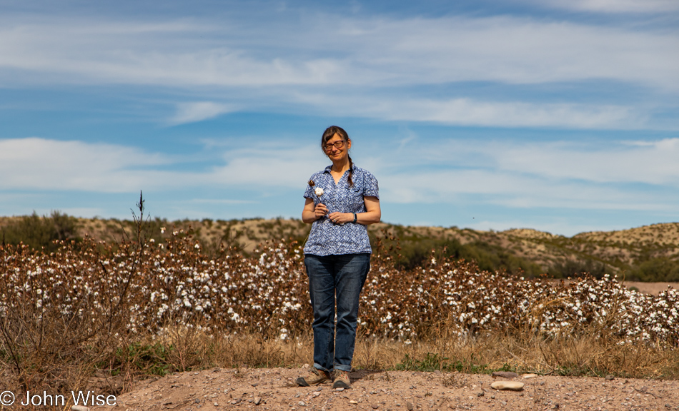 Caroline Wise near Virden, New Mexico