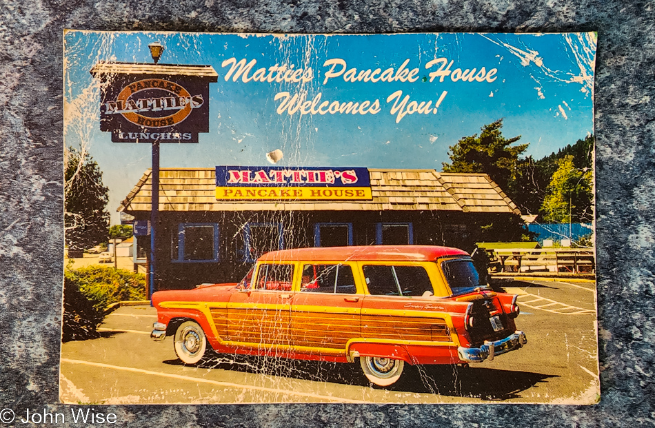 Matties Pancake House in Brookings, Oregon