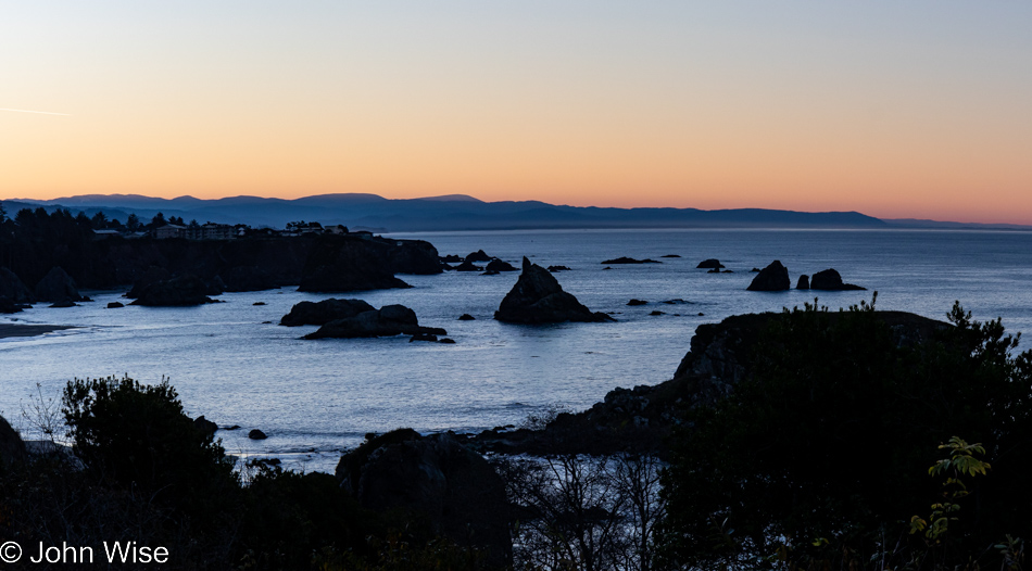 Rockway Beach Trail at Harris Beach State Park in Brookings, Oregon