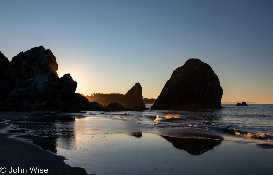 Rockway Beach Trail at Harris Beach State Park in Brookings, Oregon