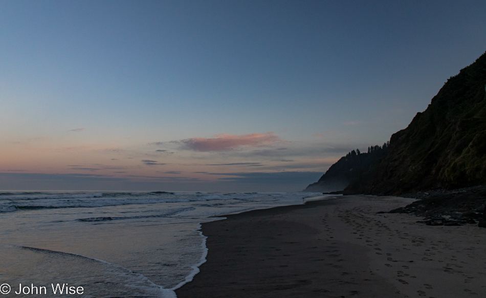 Ocean Beach in Florence, Oregon