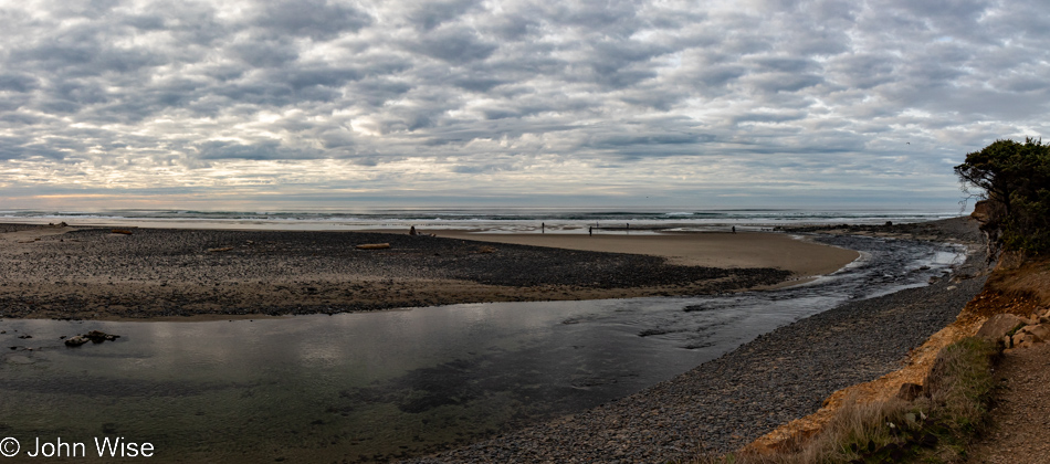 Stonefield Beach North in Florence, Oregon