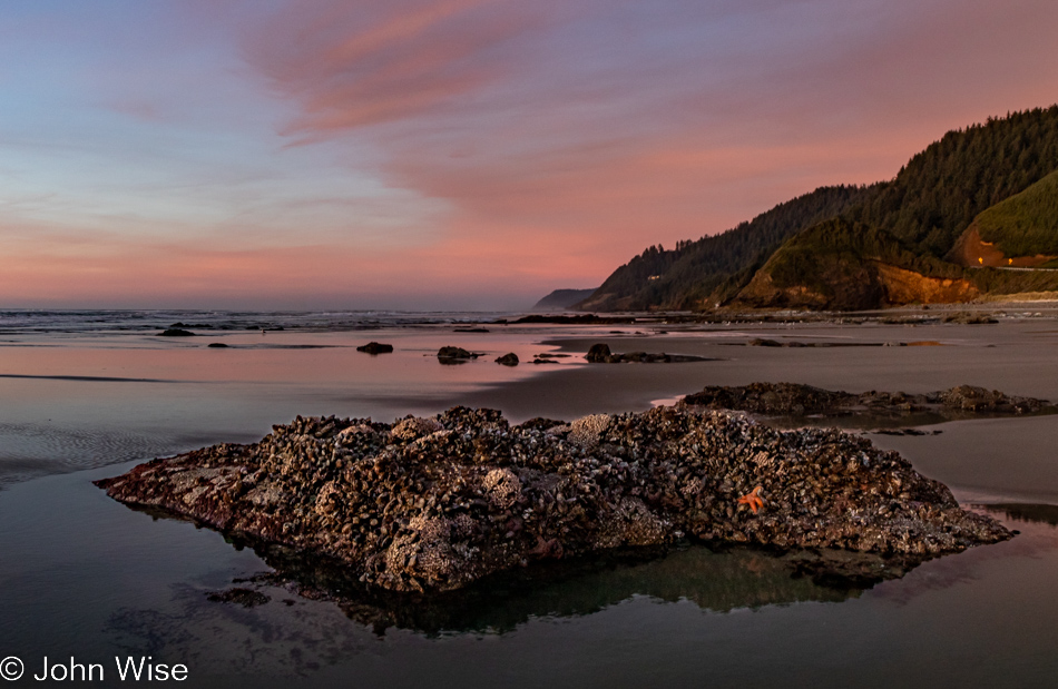 Rock Creek Beach in Florence, Oregon