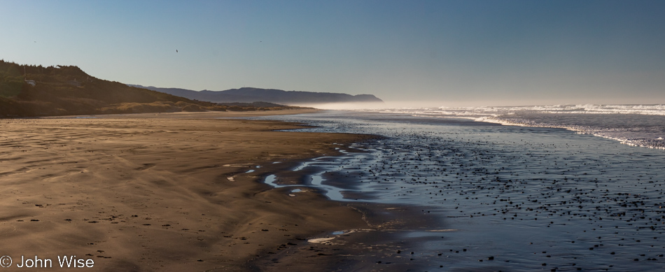 Driftwood Beach south of Seal Rock, Oregon