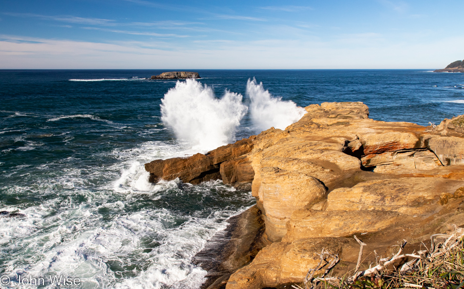 Devils Punchbowl State Natural Area in Otter Rock, Oregon