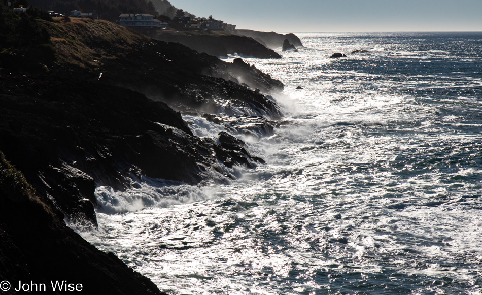 Rocky Creek State Scenic Viewpoint in Depoe Bay, Oregon