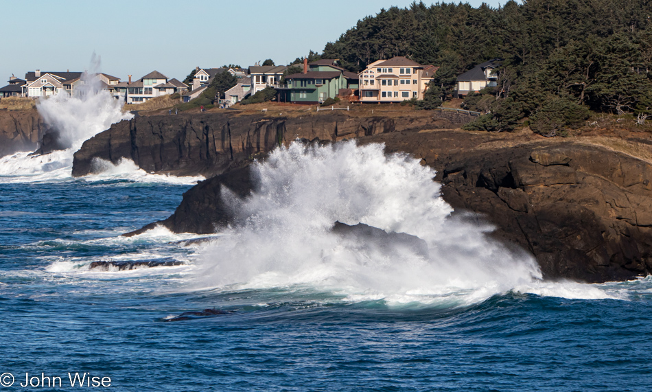 Rocky Creek State Scenic Viewpoint in Depoe Bay, Oregon