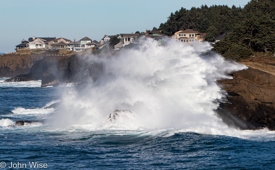 Rocky Creek State Scenic Viewpoint in Depoe Bay, Oregon