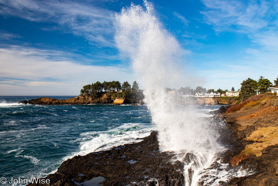 Spouting Horn in Depoe Bay, Oregon