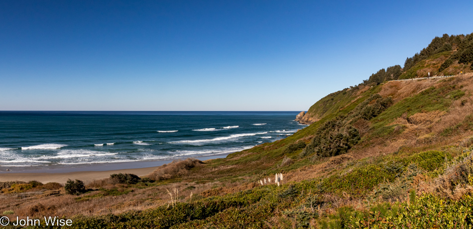 North of Baker Beach in Florence, Oregon