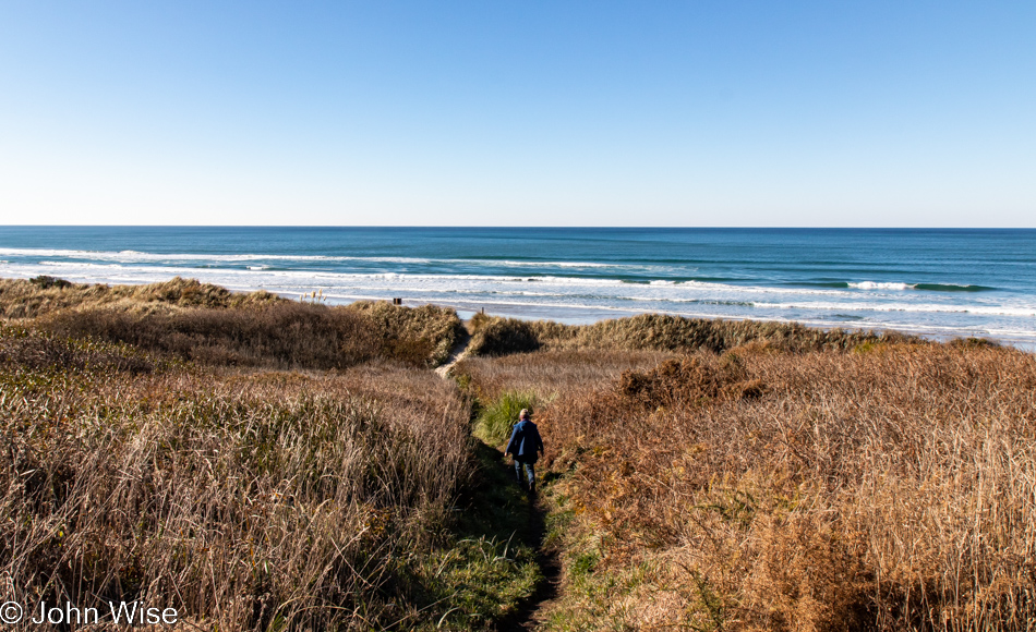 North of Baker Beach in Florence, Oregon