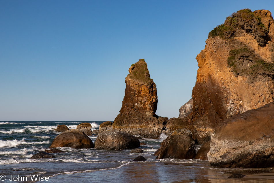 North of Baker Beach in Florence, Oregon