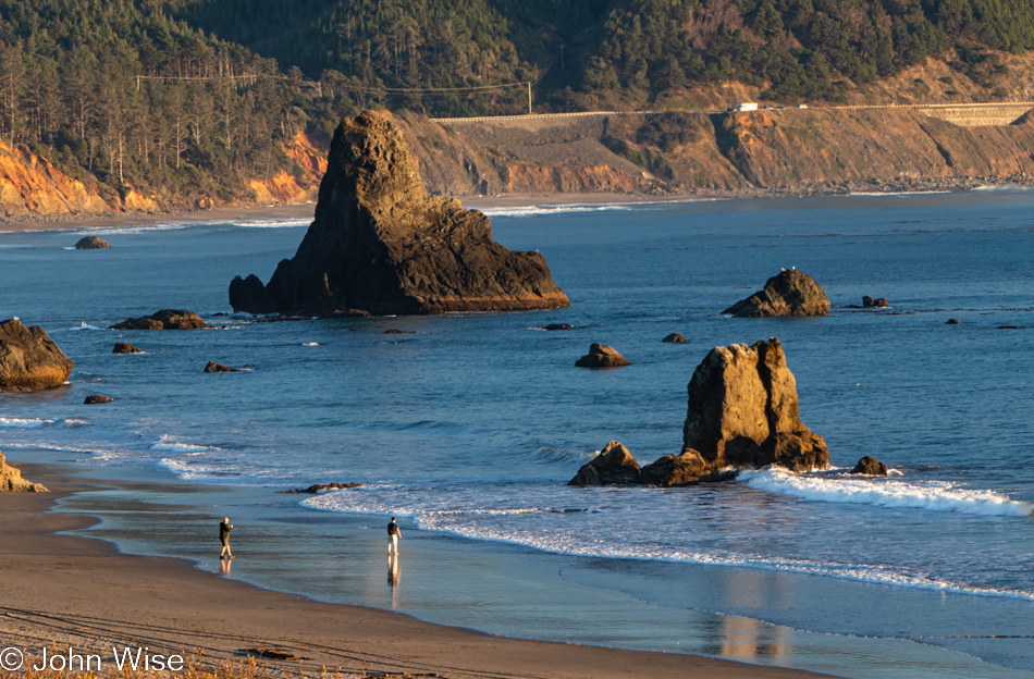 Battle Rock Wayside Park in Port Orford, Oregon