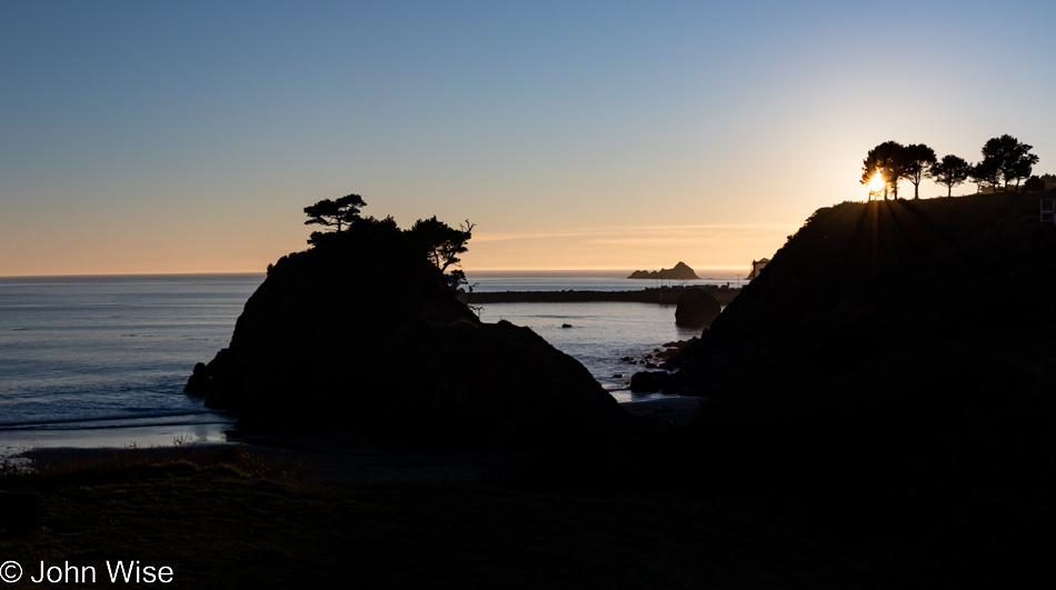 Battle Rock Wayside Park in Port Orford, Oregon