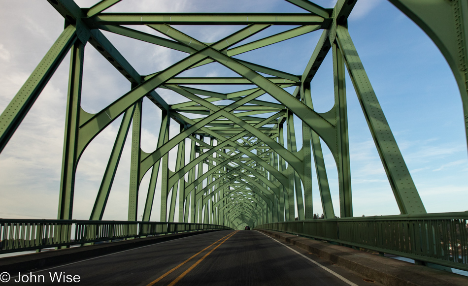 McCullough Memorial Bridge in North Bend, Oregon