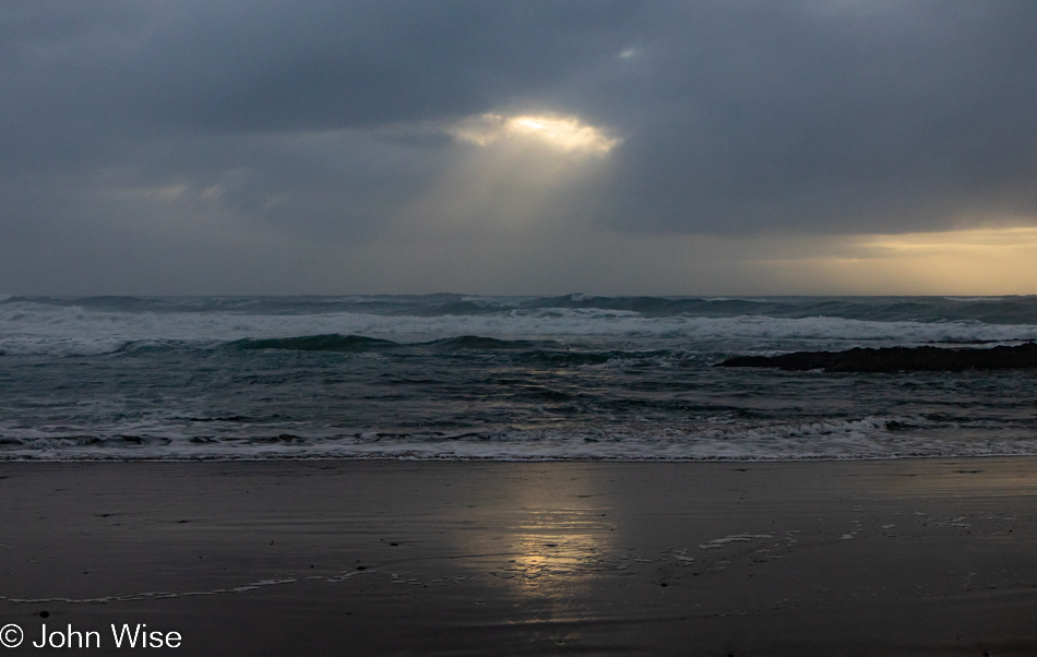 Bob Creek Beach in Yachats, Oregon