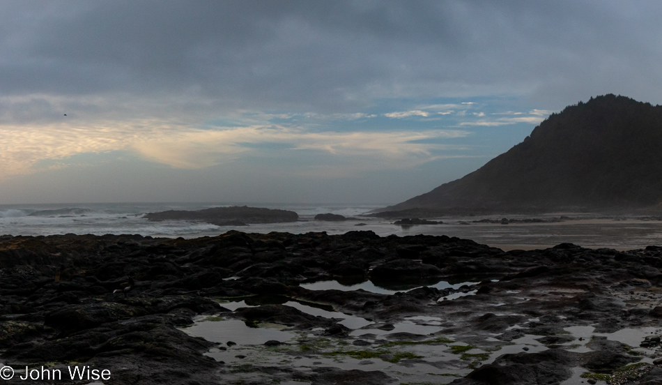 Bob Creek Beach in Yachats, Oregon