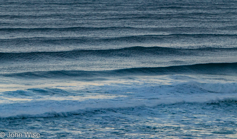 View from the Shags Nest at Ocean Haven in Yachats, Oregon