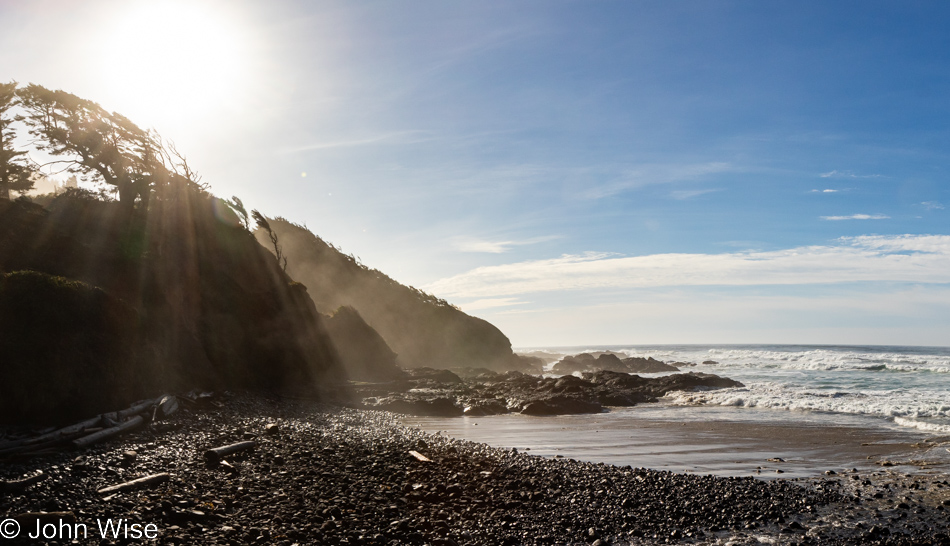 Cove Beach at Cape Perpetua in Yachats, Oregon