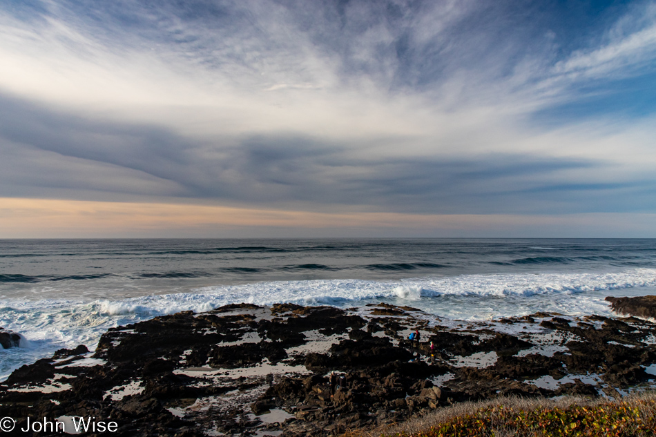 Thor's Well at Cape Perpetua Scenic Area in Yachats, Oregon