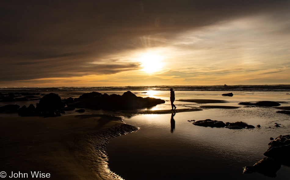 Rock Creek Beach in Florence, Oregon