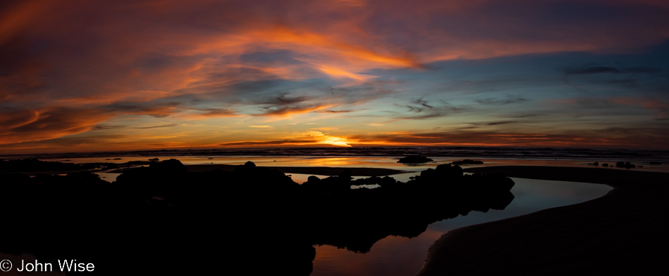 Rock Creek Beach in Florence, Oregon