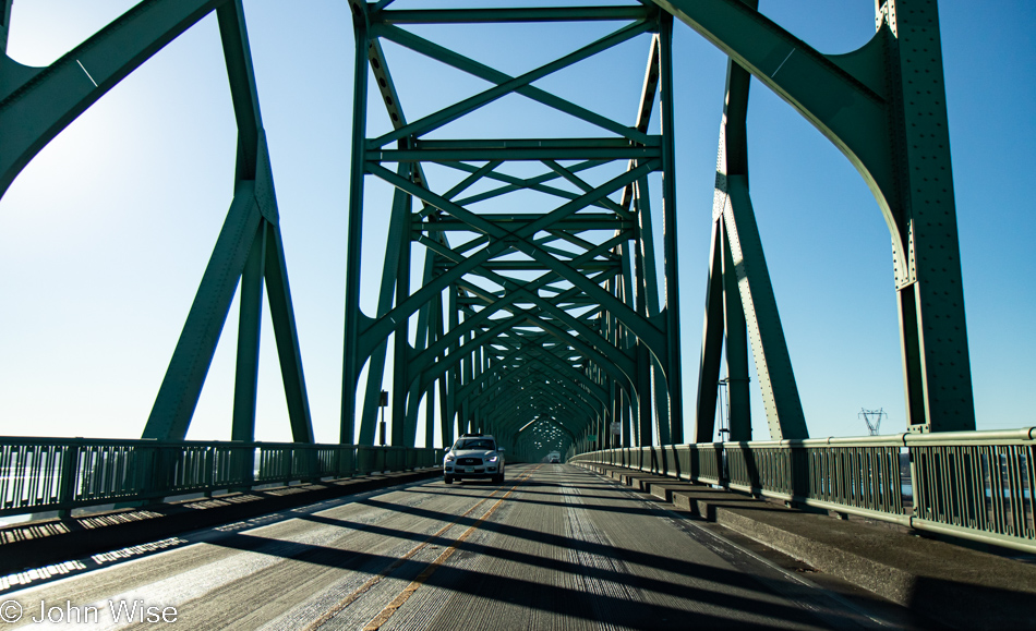 McCullough Memorial Bridge in North Bend, Oregon