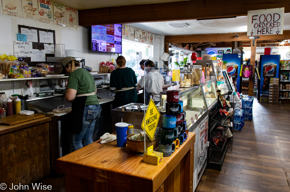 The famous Langlois Market in Langlois, Oregon 