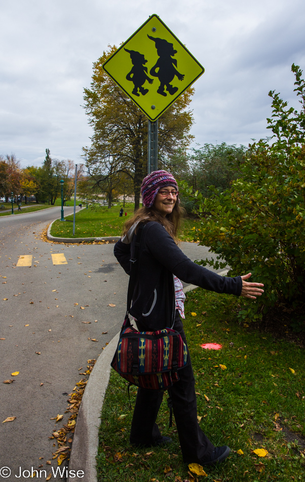 Caroline Wise in Quebec City, Canada