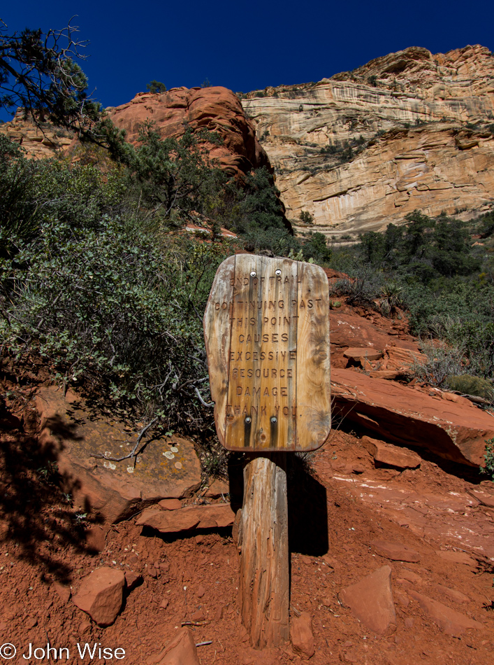 Hiking in Sedona, Arizona