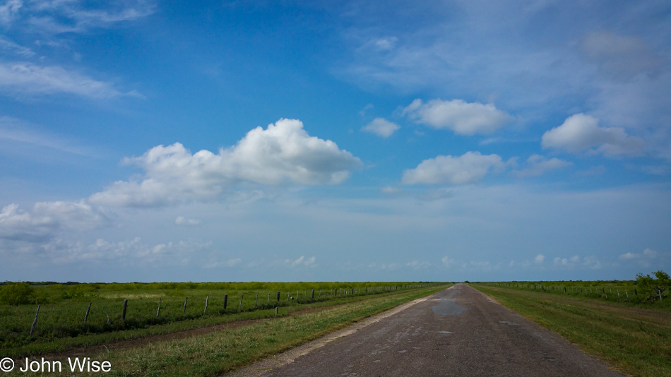 On the way to Corpus Christi, Texas