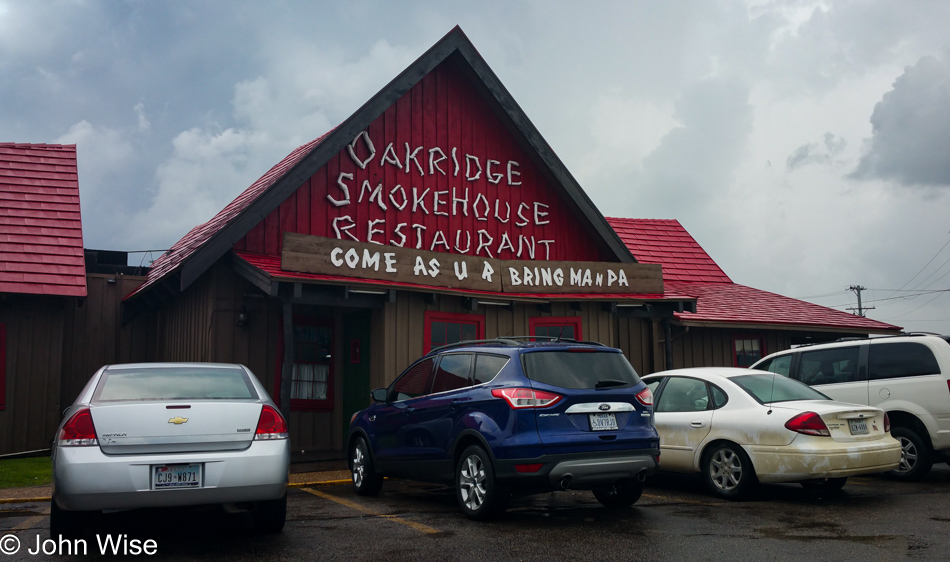Oakridge Smokehouse in Schulenburg, Texas