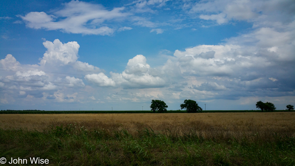 Highway 77 between Schulenburg and Rosebud, Texas