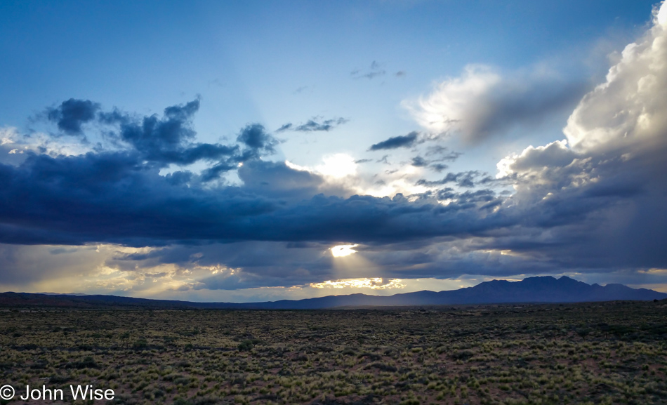 Somewhere between Albuquerque and Socorro, New Mexico