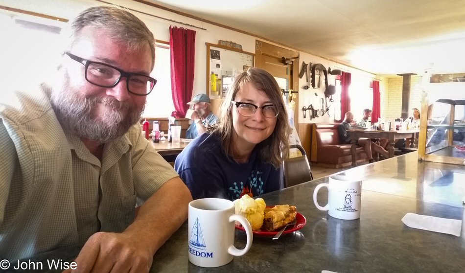John Wise and Caroline Wise in Pie Town, New Mexico